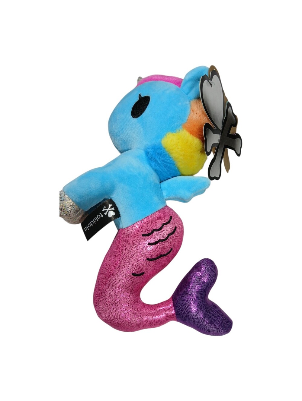 Tokidoki Aquamarina 8-9" Plush Mermicorno Plush Mermaid Unicorn Rainbow Toy NWT
